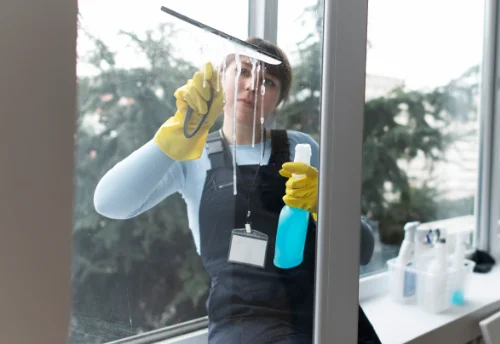 Nettoyage de vitres intérieures et extérieures à Romegoux